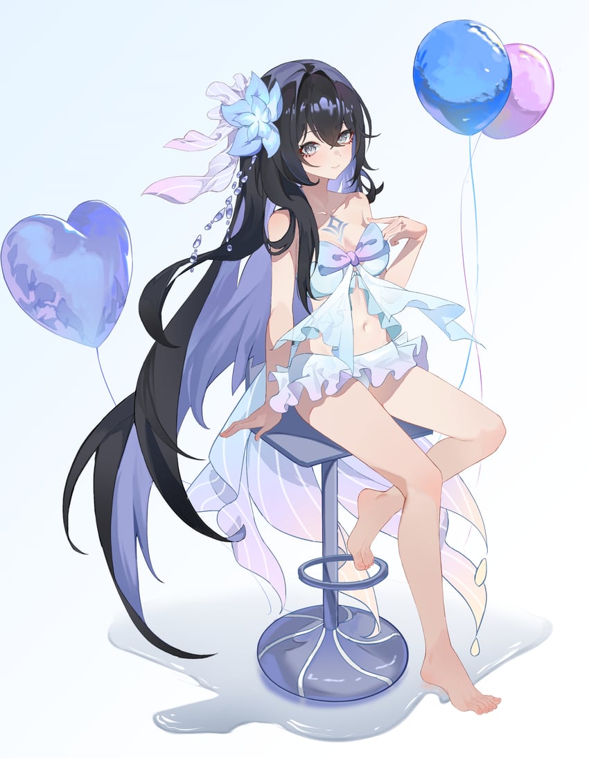 seele vollerei (honkai and 1 more) drawn by yuan_zhen