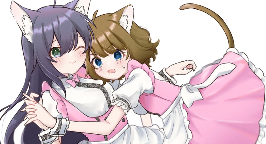 suou momoko and mochizuki anna (idolmaster and 2 more) drawn by shirototo