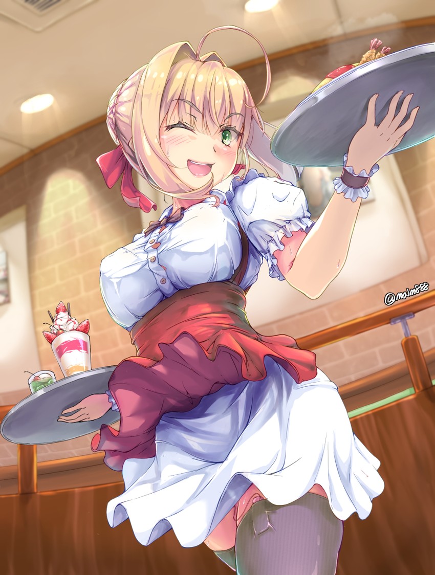 nero claudius (fate and 1 more) drawn by kudou_maimu