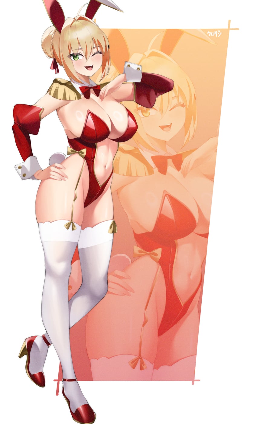 nero claudius (fate and 2 more) drawn by kurozawa_yui