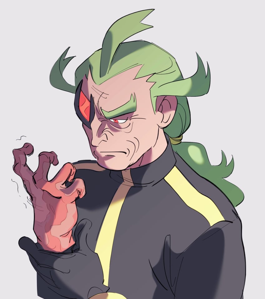 ghetsis (pokemon and 1 more) drawn by lynn_(daisiloou)