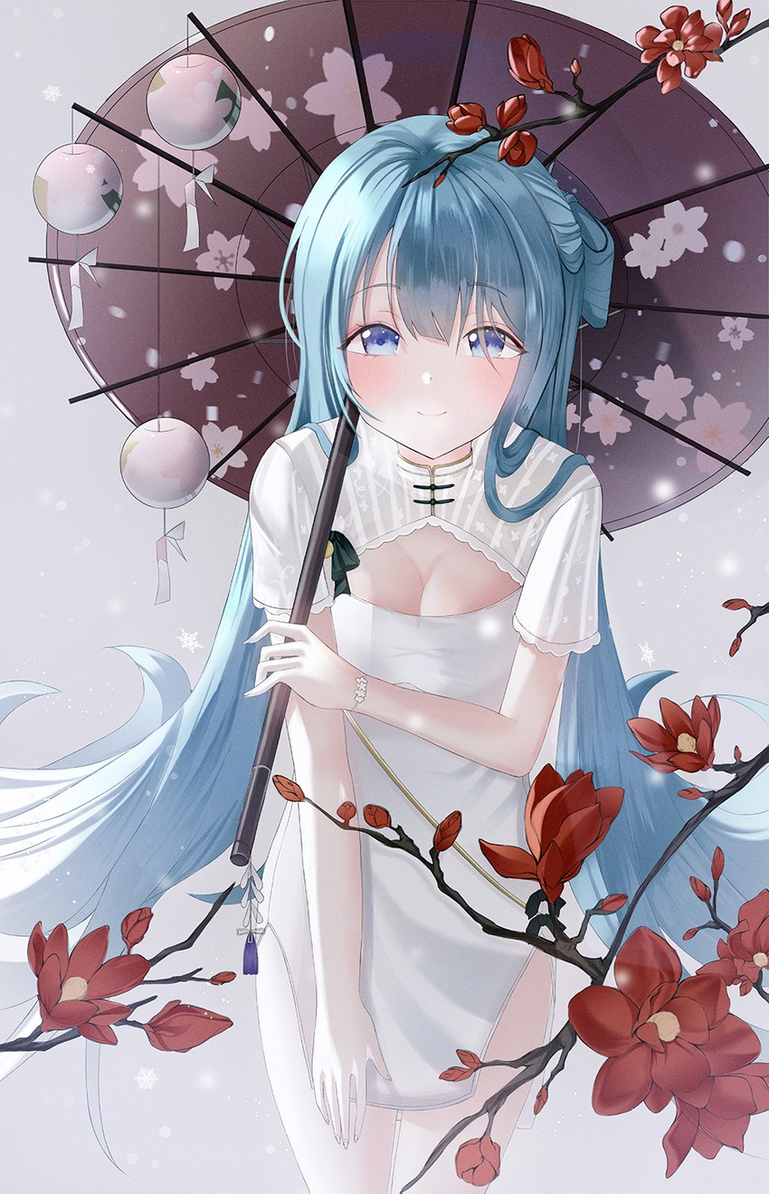 hatsune miku and shaohua hatsune miku (vocaloid) drawn by ondo_(pixiv33569221)