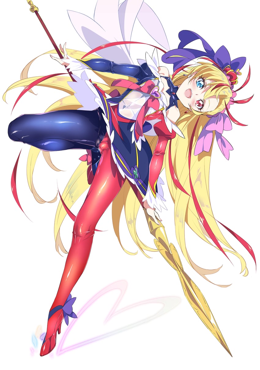 regina and cure joker (precure and 1 more) drawn by niko_(tama)