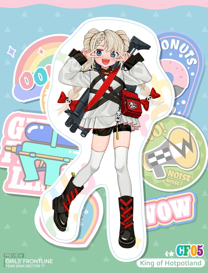cf05 (girls' frontline) drawn by luicent
