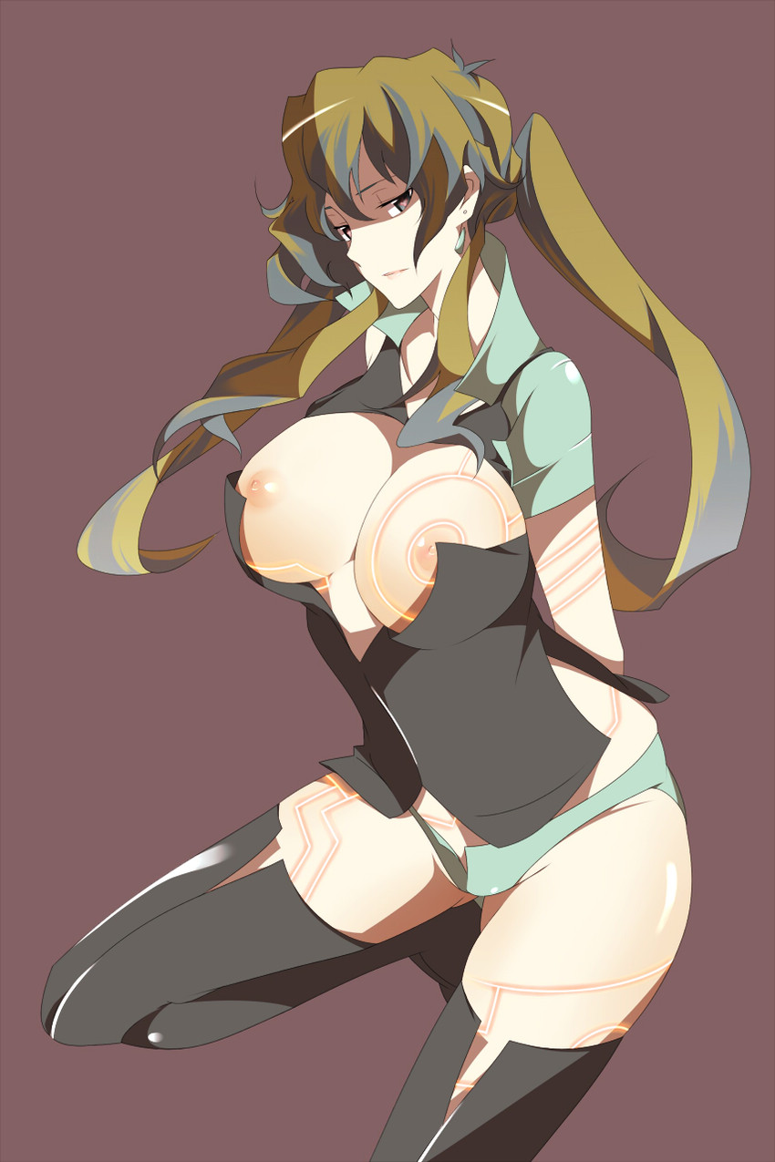 nia teppelin and antispiral nia (tengen toppa gurren lagann) drawn by nanao_(mahaya)
