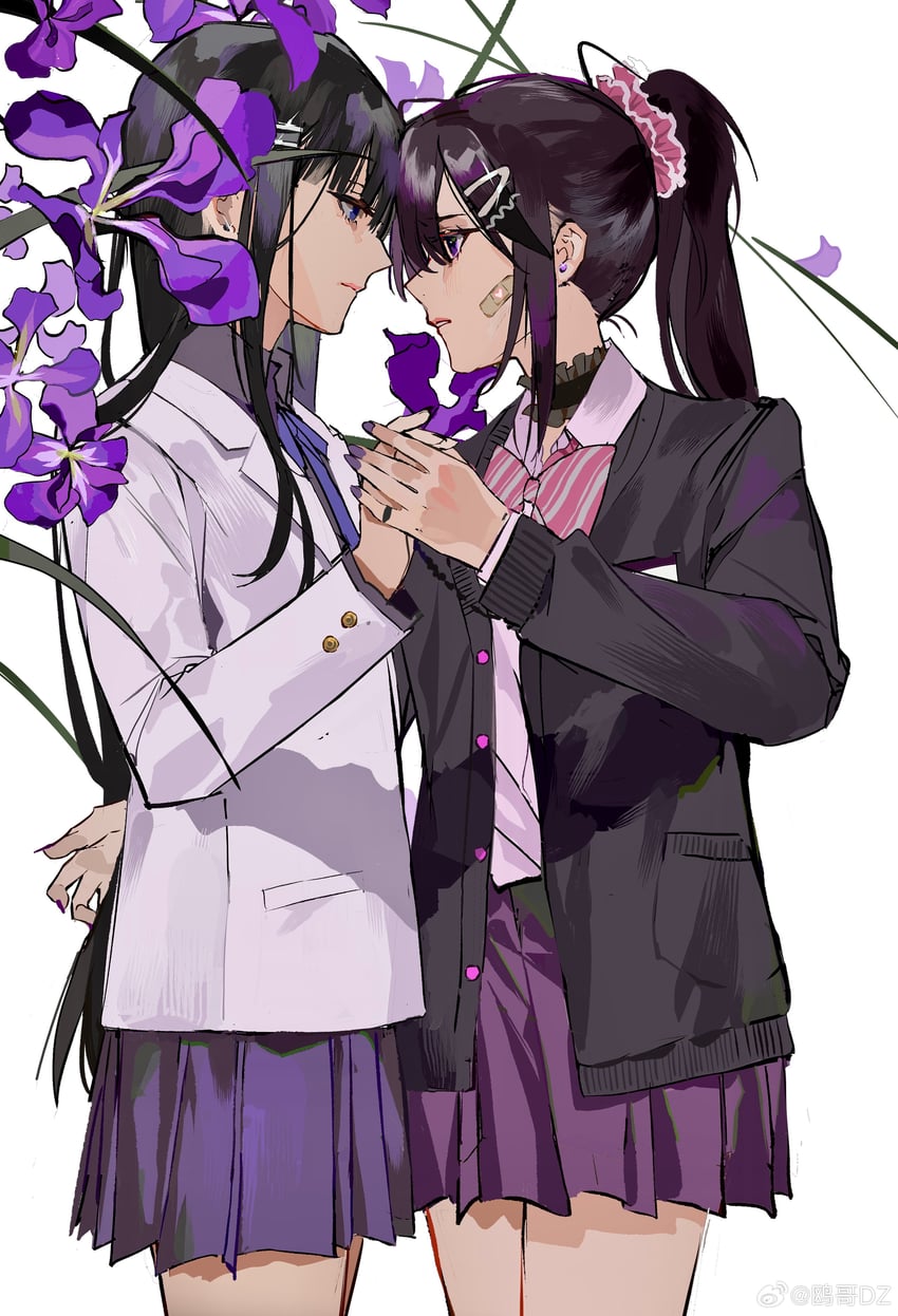 ayame en and yuri chie (original) drawn by ouge_dz