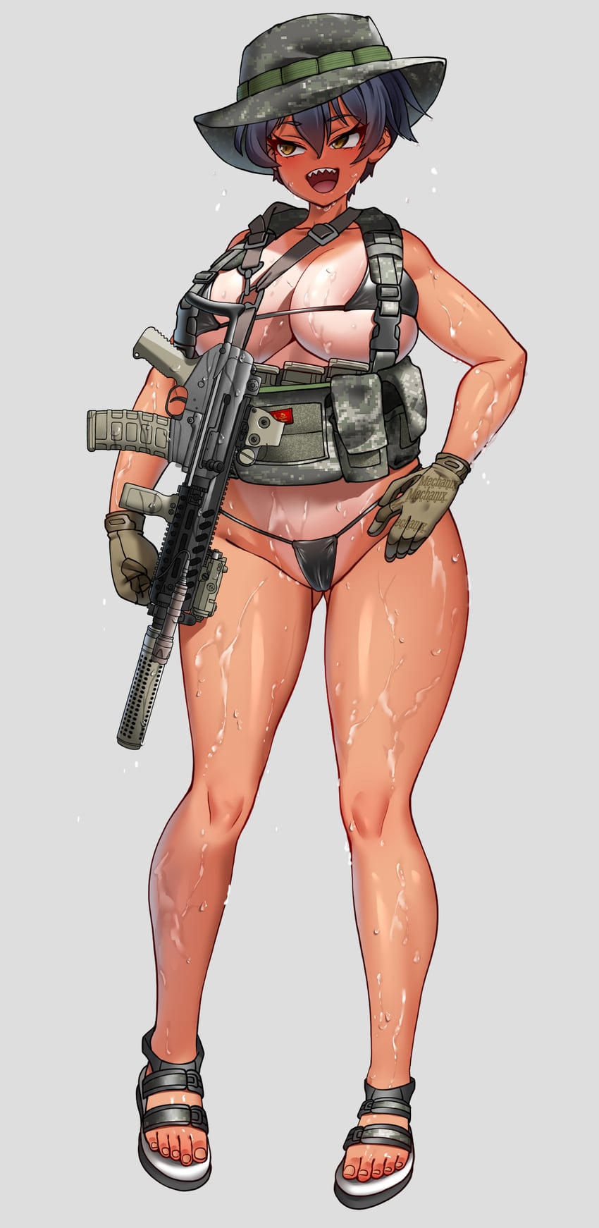 sergeant joo (original) drawn by hitch_(perotoss)