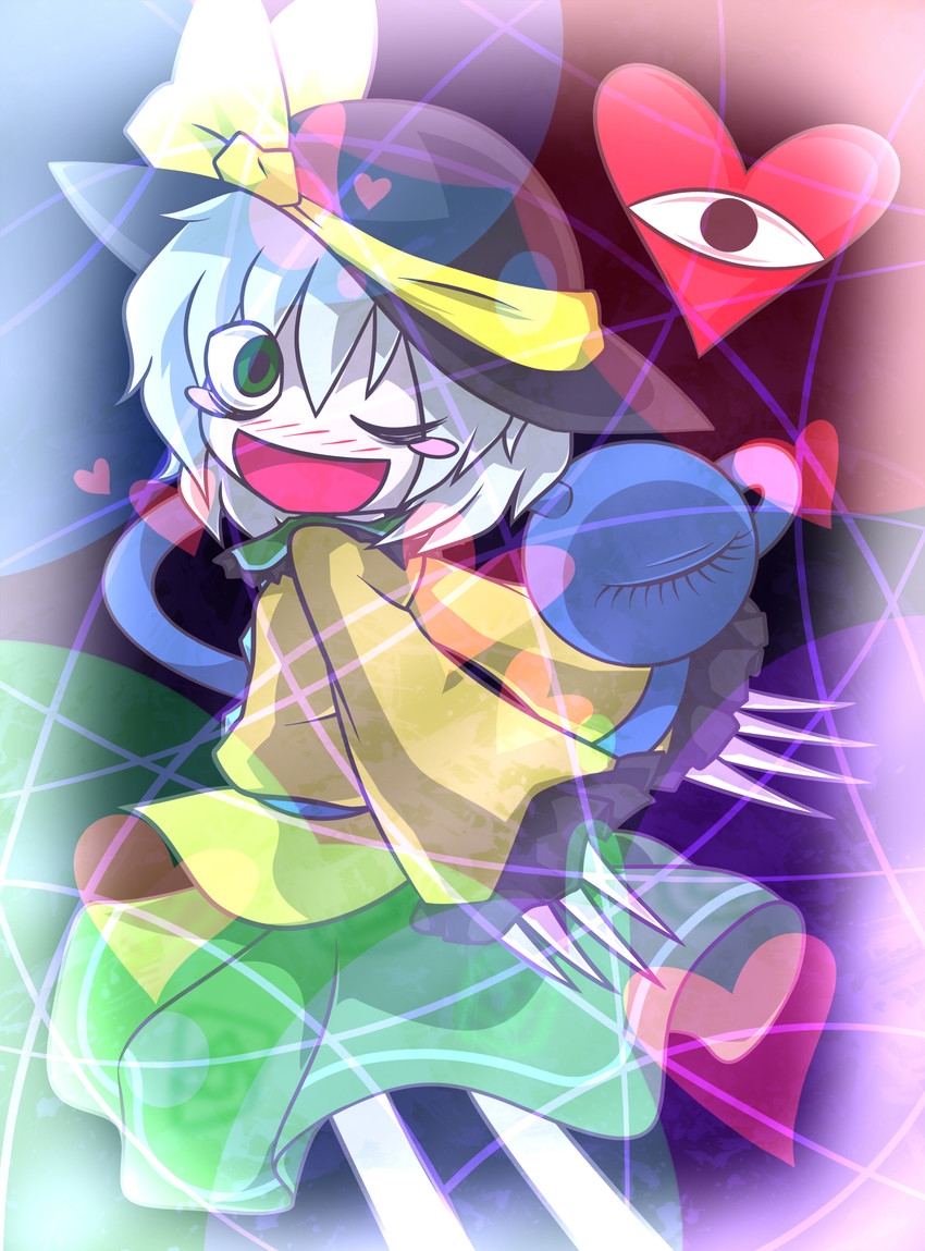 komeiji koishi (touhou and 1 more) drawn by guuchama