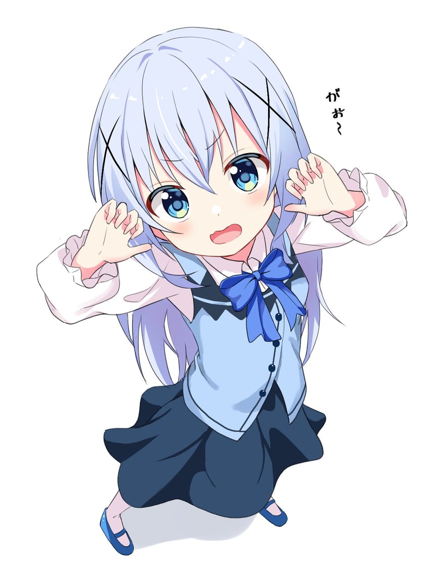 kafuu chino (gochuumon wa usagi desu ka?) drawn by poteto_furai