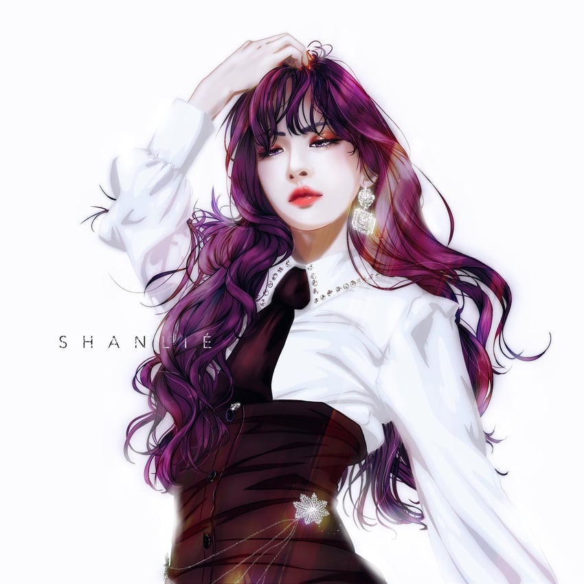 seola (real life and 1 more) drawn by shanlieart