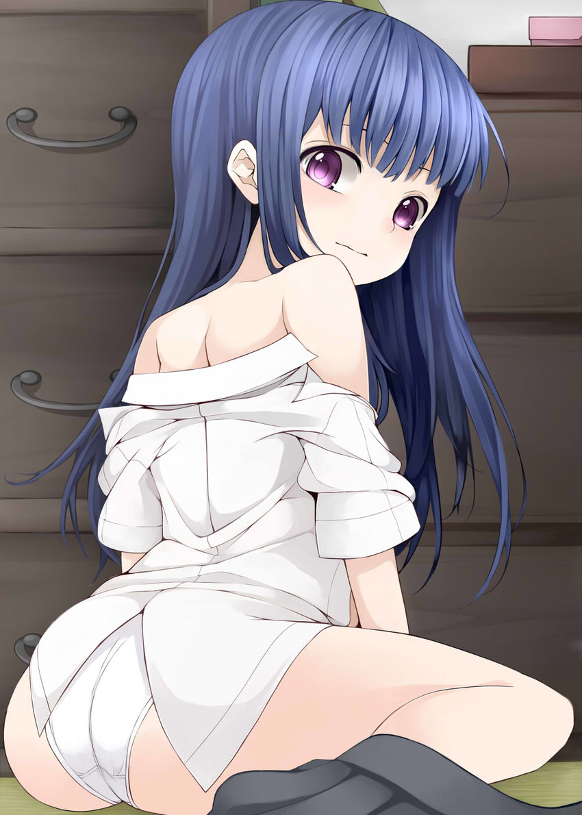 furude rika (higurashi no naku koro ni) drawn by nemu_(nebusokugimi)