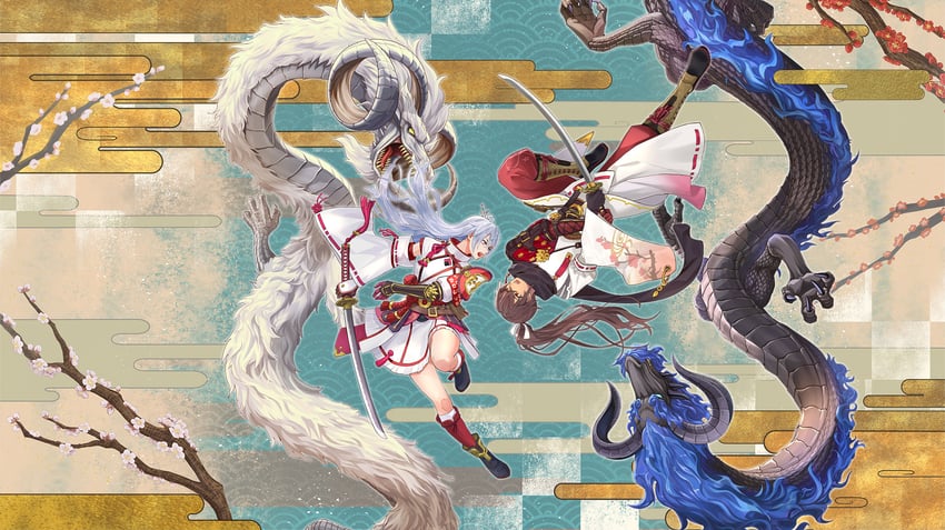 kaguya and subaru (rune factory and 1 more)