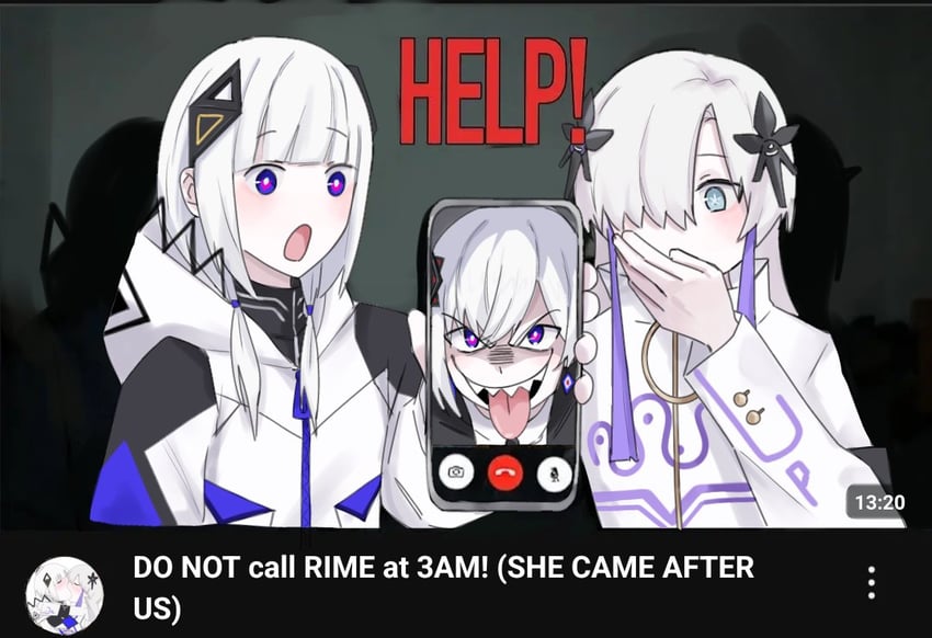 kafu, sekai, and rime (kamitsubaki studio and 2 more) drawn by fuyurin
