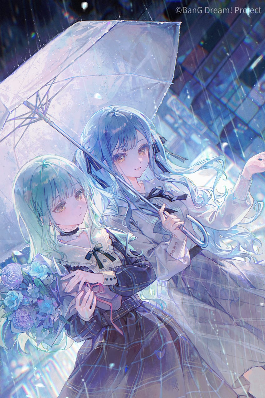 togawa sakiko and wakaba mutsumi (bang dream! and 1 more) drawn by maccha_(mochancc)