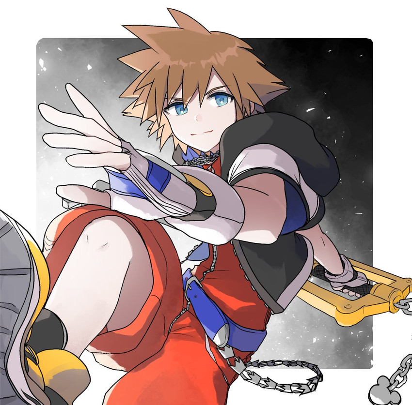 sora (super smash bros. and 2 more) drawn by jyaco_sk1130