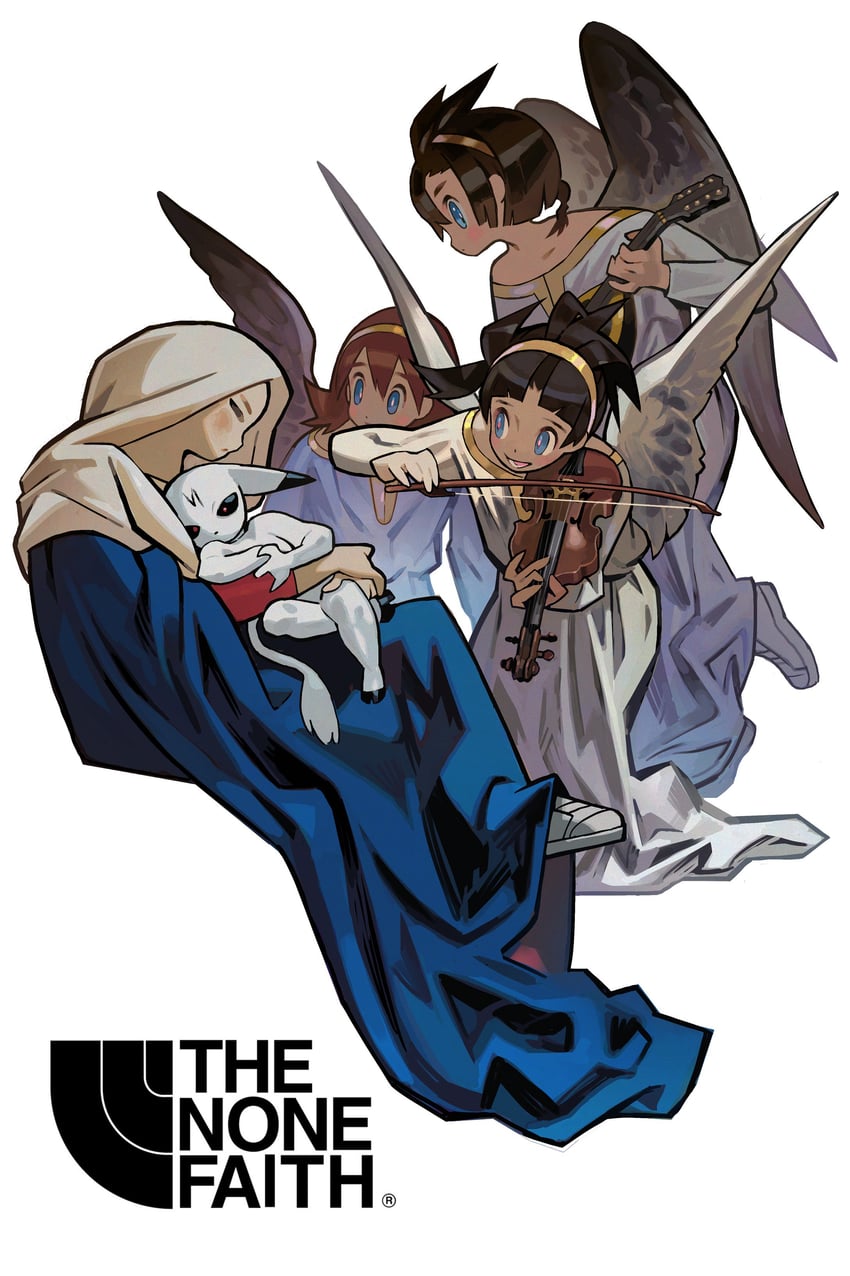 virgin mary (original and 1 more) drawn by tokiya