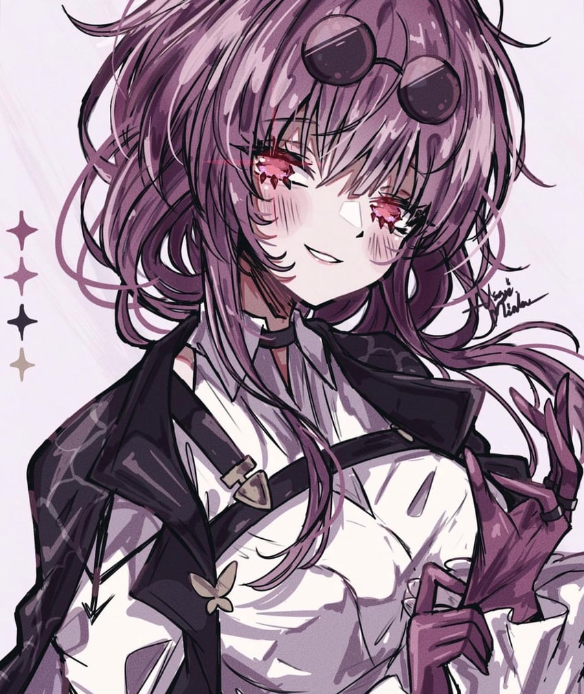 kafka (honkai and 1 more) drawn by usa_(usagi_minku)