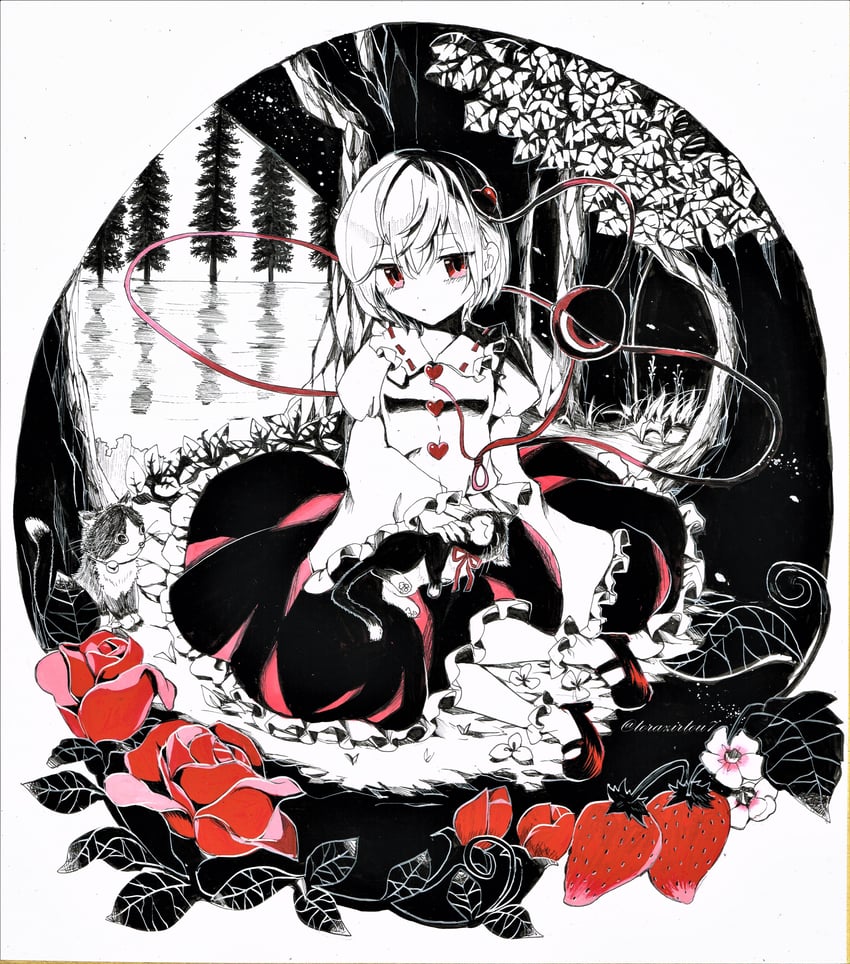 komeiji satori (touhou) drawn by torajirou_(toraneko_zirou)
