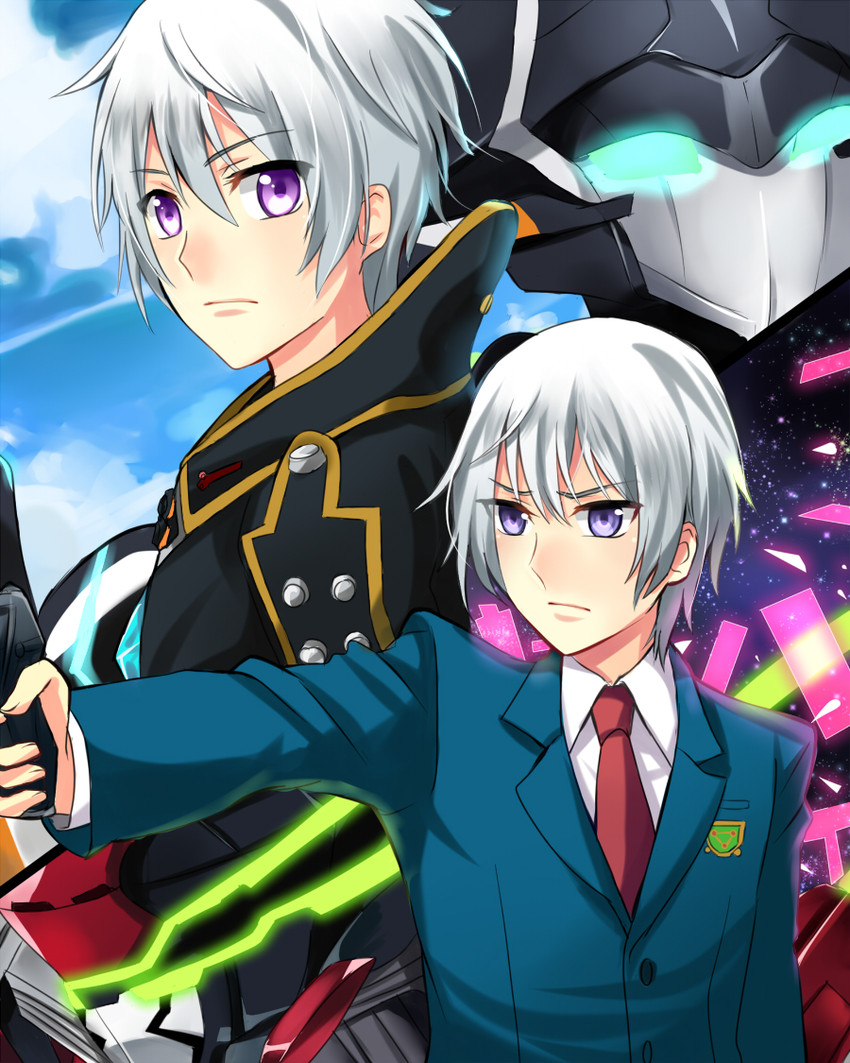 l-elf, ledo, chamber, and valvrave i (suisei no gargantia and 1 more) drawn by sanaki_(mookeymuknet)