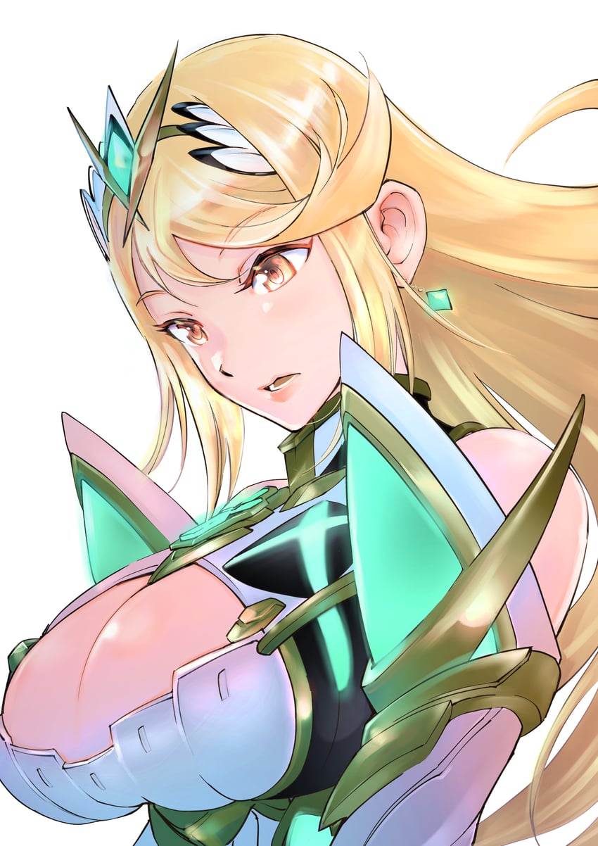 mythra (xenoblade chronicles and 1 more) drawn by ug333333