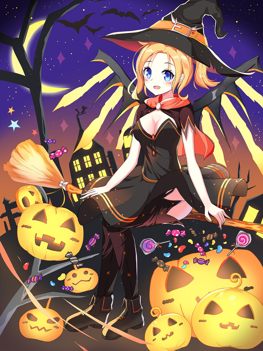 mercy and witch mercy (overwatch and 1 more) drawn by niji_(rudduf232)