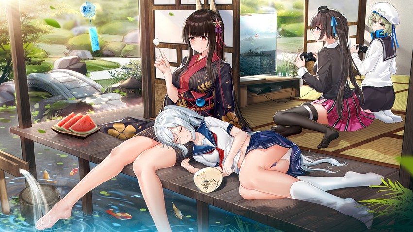 akagi (warship girls r) drawn by stardust_(chen'ai_weiding)