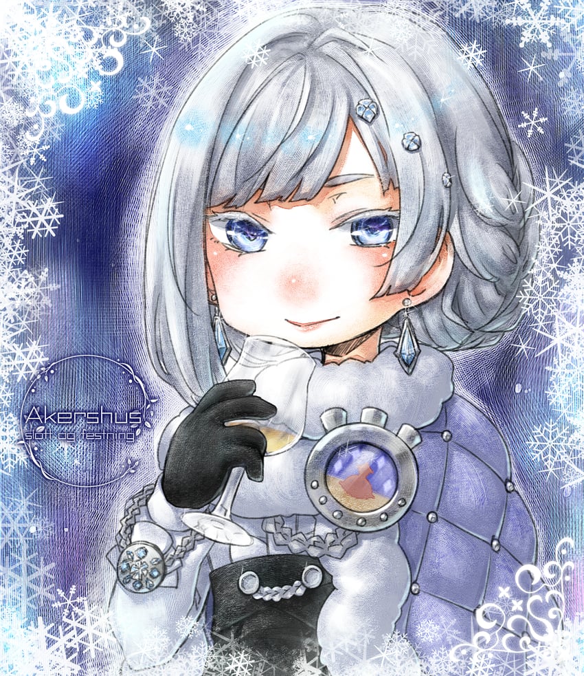 akershus fortress (oshiro project:re) drawn by kurotsuki_nanai
