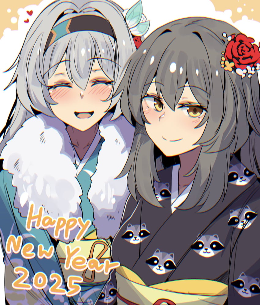 trailblazer, firefly, and stelle (honkai and 1 more) drawn by hinghoi