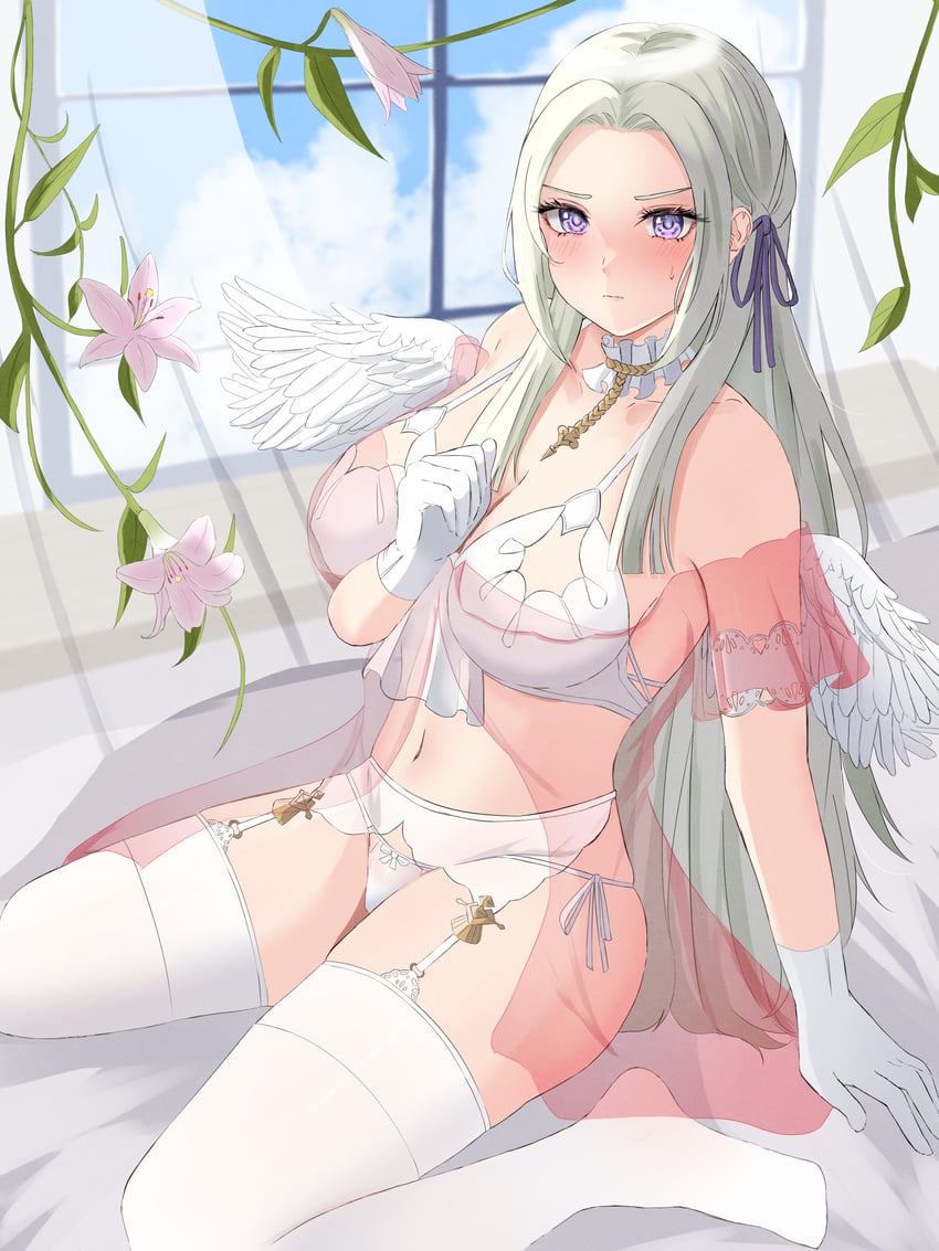 edelgard von hresvelg (fire emblem and 1 more) drawn by peli_cantaro