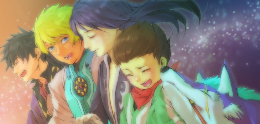 yuri lowell, raven, flynn scifo, repede, and karol capel (tales of and 1 more)