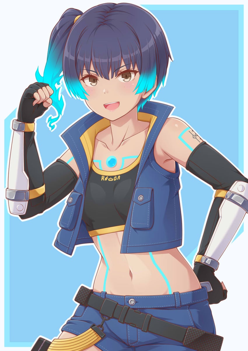 sena (xenoblade chronicles and 1 more) drawn by yoruusagi