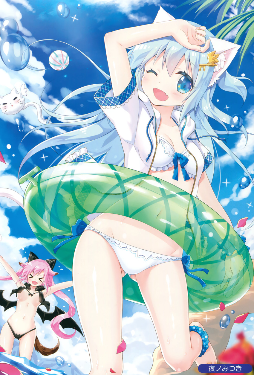 mint and lily (uchi no pet jijou) drawn by yano_mitsuki_(nanairo)