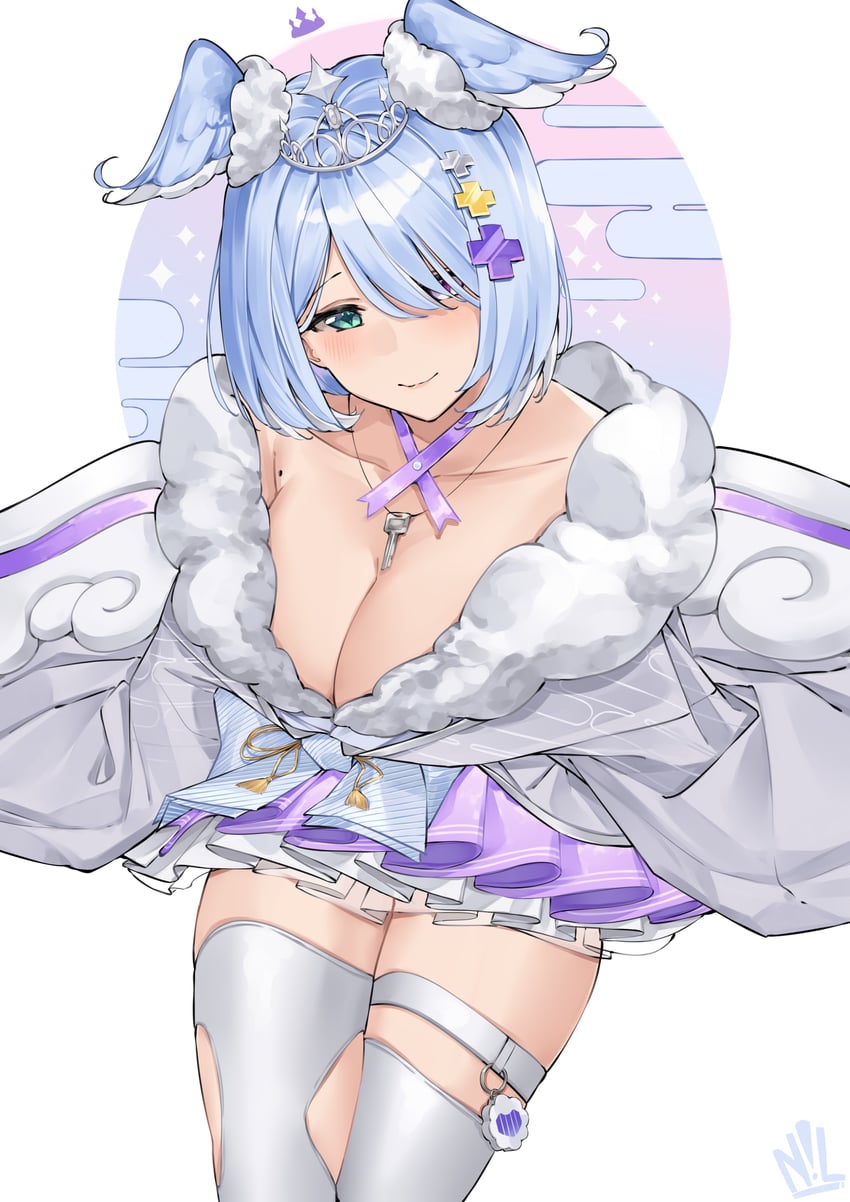 elira pendora (nijisanji and 1 more) drawn by nillith