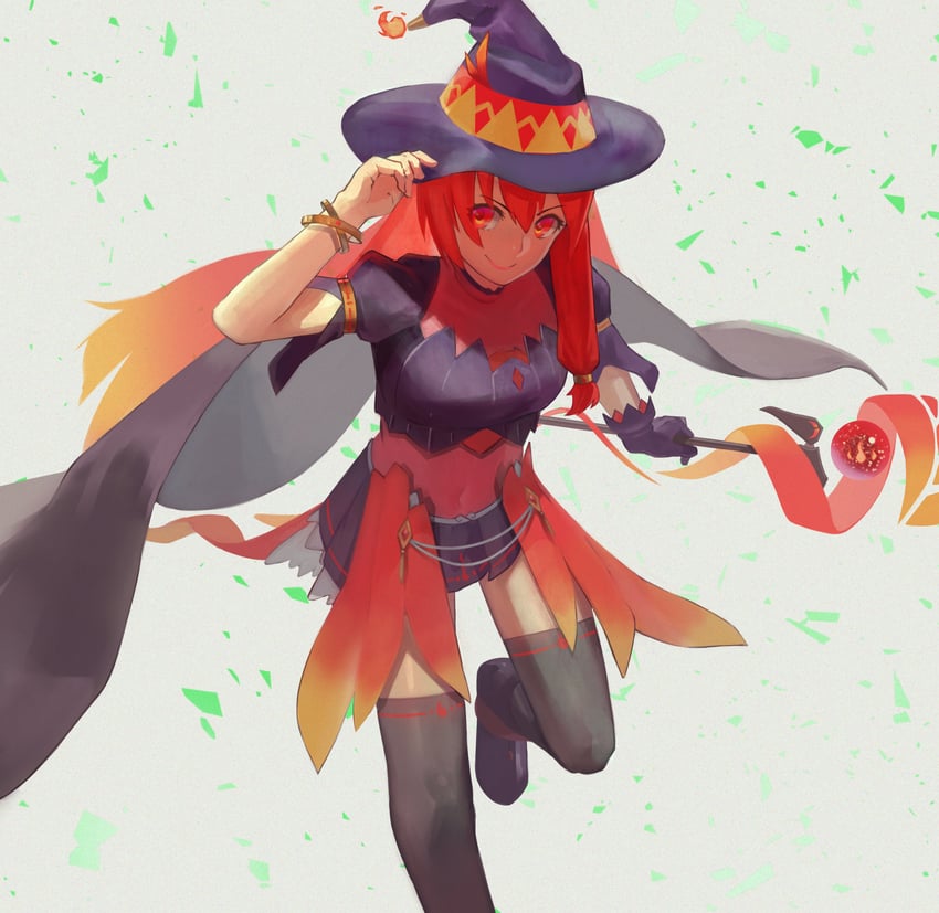 witch fire dragon (makai no pazuruka) drawn by keka_(user_sgch4854)