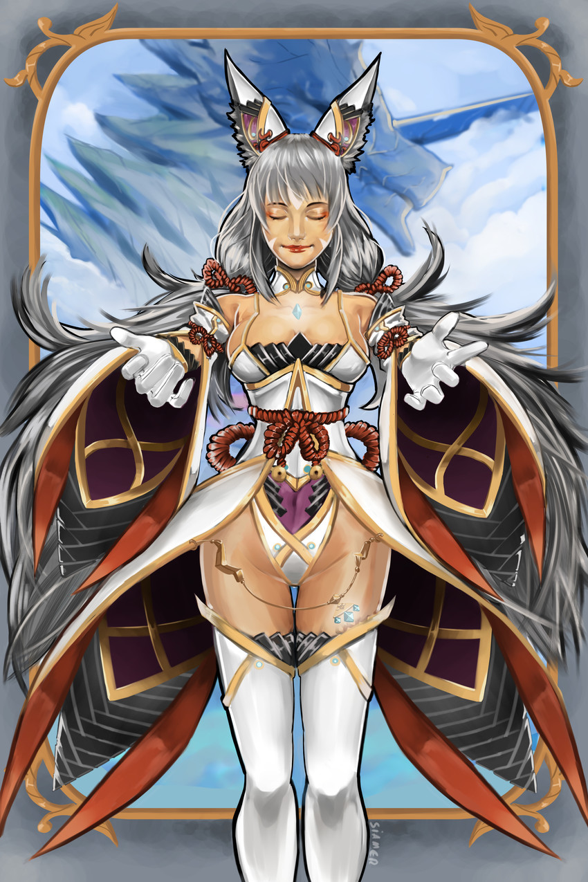 nia (xenoblade chronicles and 1 more) drawn by siamer
