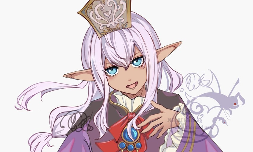 prishe (final fantasy and 1 more) drawn by kazami_ll