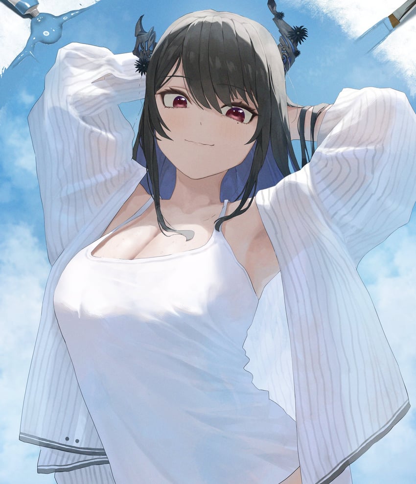 nerissa ravencroft (hololive and 1 more) drawn by aoteka