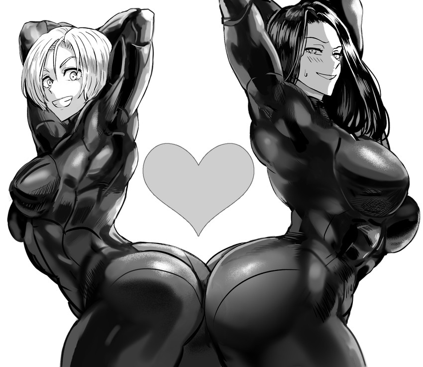 asami and noria (one-punch man) drawn by daraz