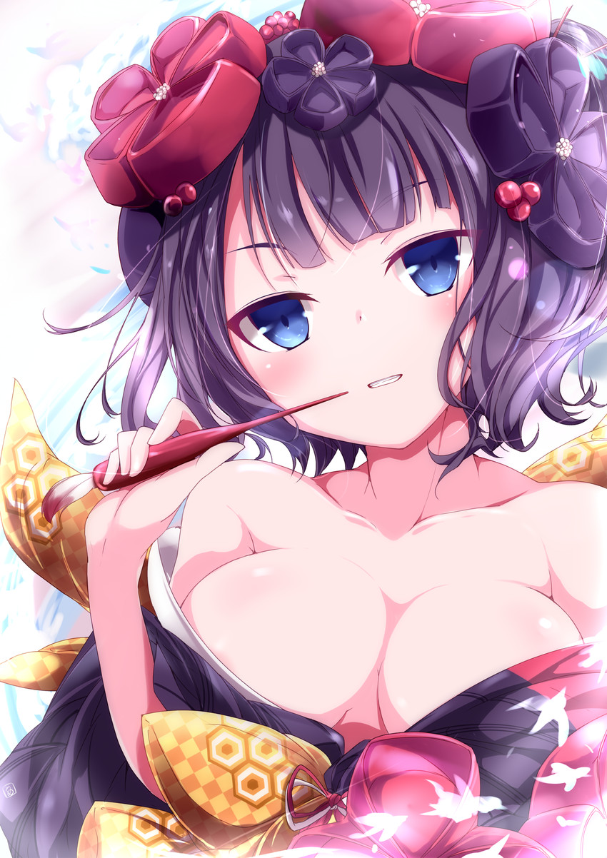 katsushika hokusai (fate and 1 more) drawn by nanaume_(shichimi_tougarashi)