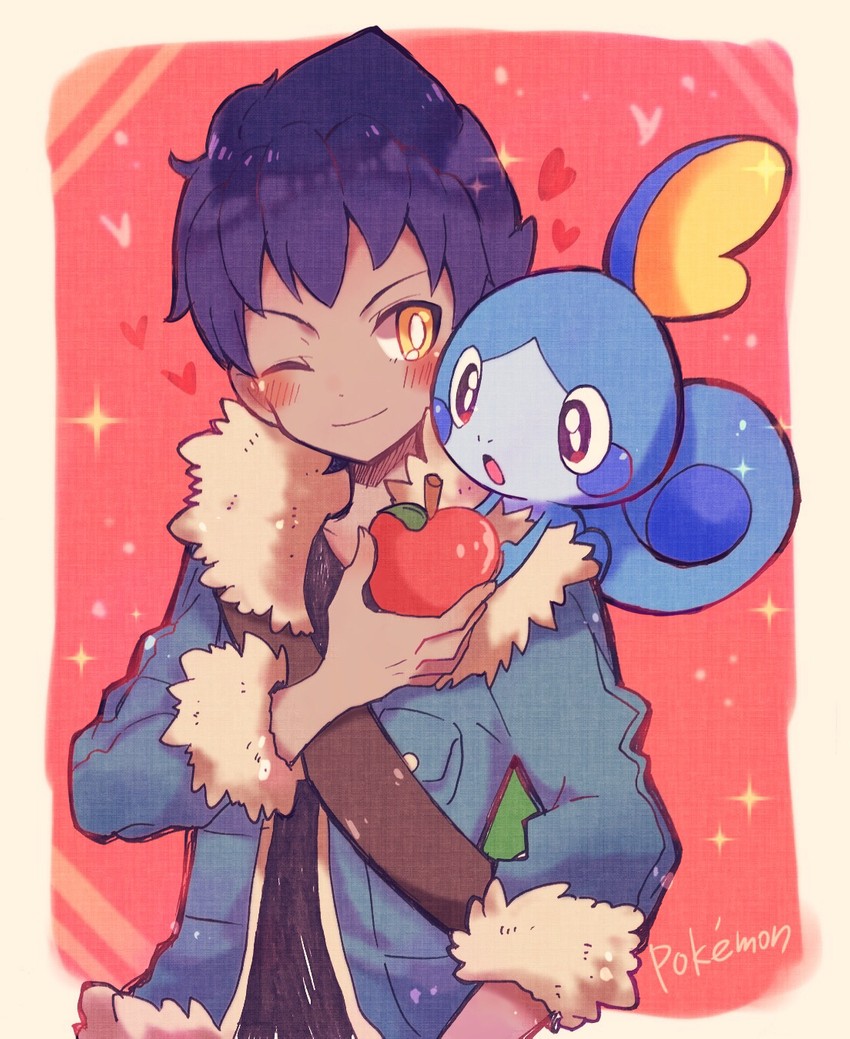 sobble and hop (pokemon and 1 more) drawn by yataba