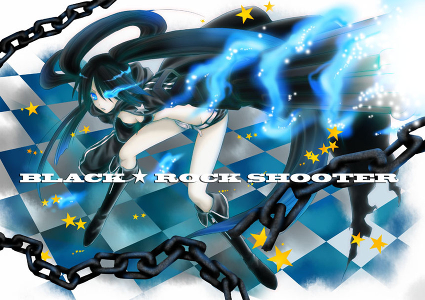 black rock shooter (black rock shooter) drawn by kitakami_ryou