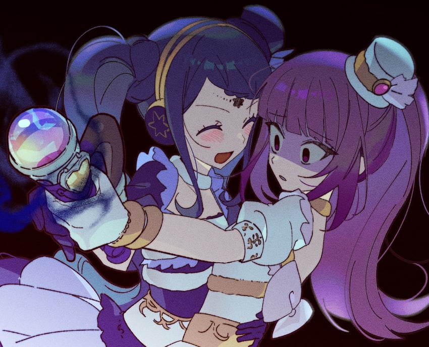hanazono shuka and garara s leep (pretty series and 2 more) drawn by haepali