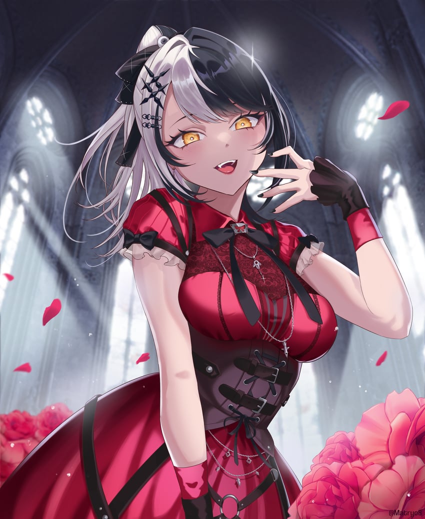 shiori novella (hololive and 1 more) drawn by matryo8