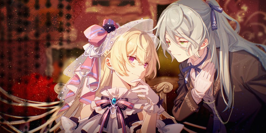hikawa sayo and shirasagi chisato (bang dream!) drawn by walluka