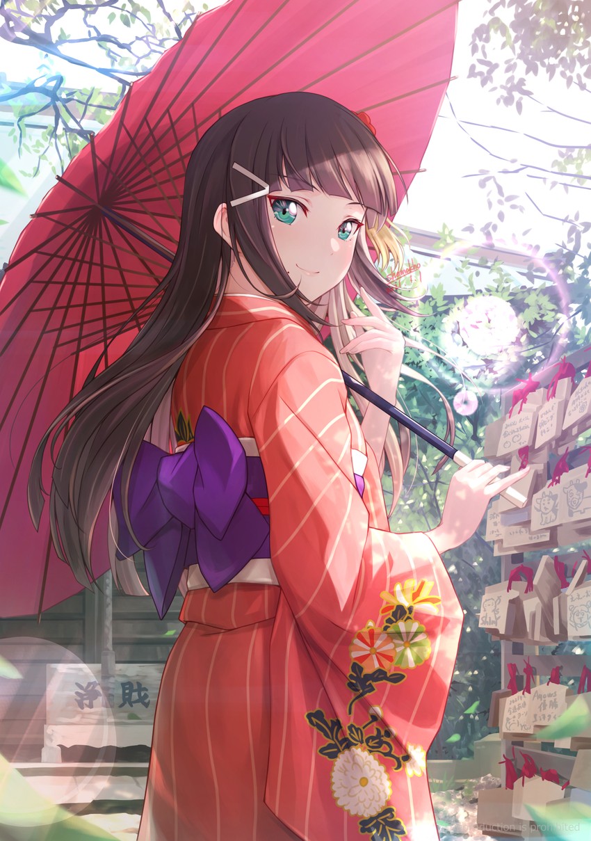 kurosawa dia (love live! and 1 more) drawn by shamakho