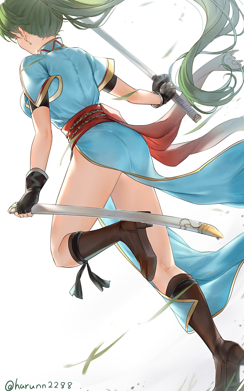 lyn (fire emblem and 1 more) drawn by haru_(nakajou-28)