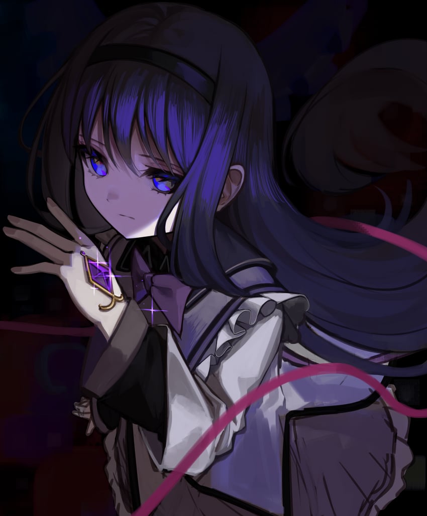 akemi homura (mahou shoujo madoka magica) drawn by yamada_maya_(yamdmay)