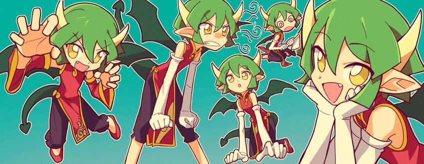 draco centauros (puyopuyo and 1 more) drawn by nzeneee