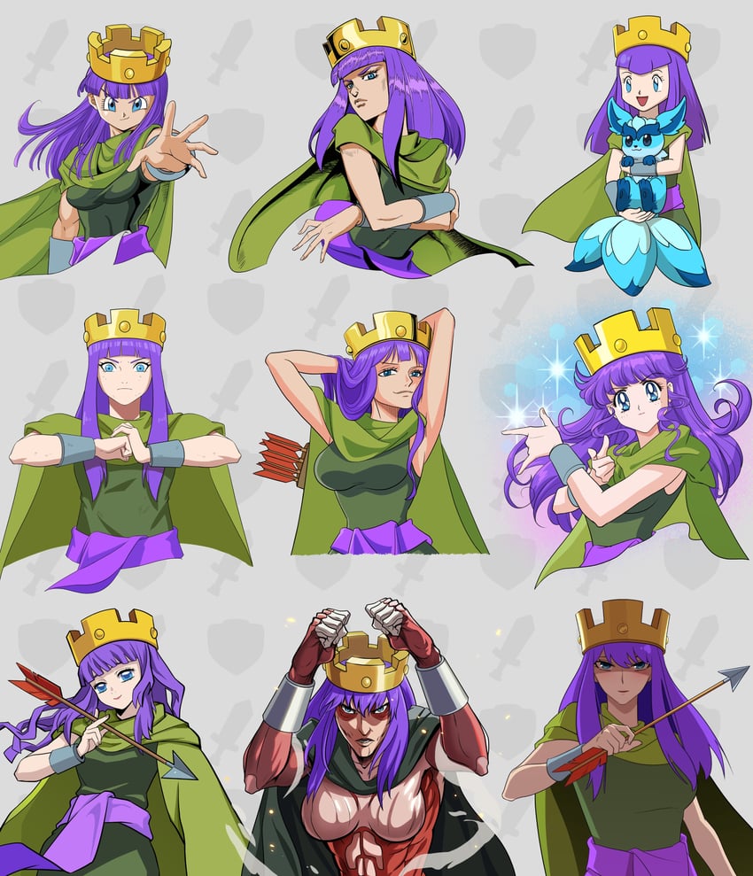 titan and archer queen (pokemon and 9 more)