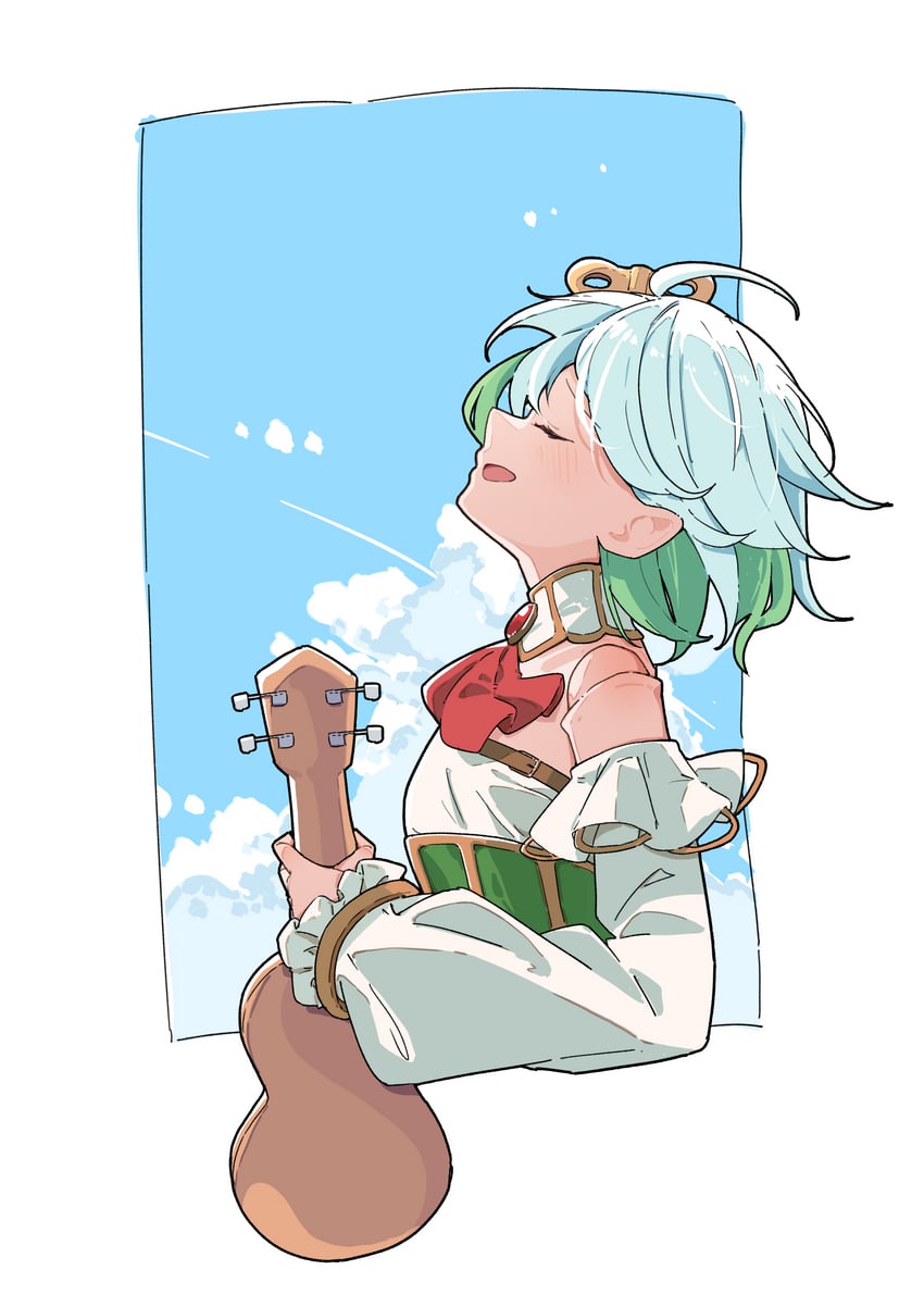 cecilia immergreen (hololive and 1 more) drawn by airenif